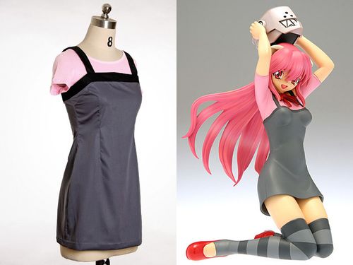 Elfen Lied Cosplay Lucy Costume