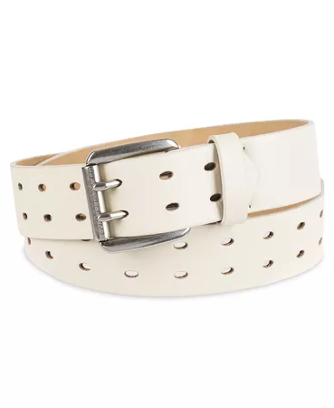 Levi's Perforated Double Row Leather Belt