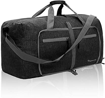 Amazon.com | Duffel Bag 60L Packable Duffle Bag with Shoes Compartment Unisex Travel Bag Water-Resistant Duffle Bag | Travel Duffels