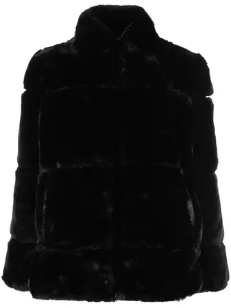 Apparis high-neck faux-fur Coat - Farfetch