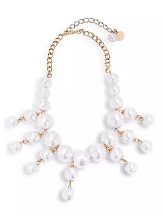 Carolina Herrera faux-pearl Adjustable Necklace - Farfetch