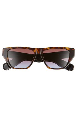 Dior Insidout2s 54mm Flat Top Sunglasses | Nordstrom