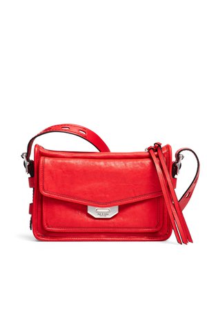 Red Small Field Messenger Bag by rag & bone Accessories for $75 | Rent the Runway