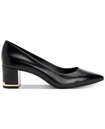 Calvin Klein Women's Nita Almond Toe Pumps & Reviews - Heels & Pumps - Shoes - Macy's