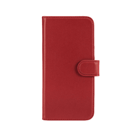 The Personal Print - IPHONE 12 PRO MAX LEATHER WALLET CASE in RED