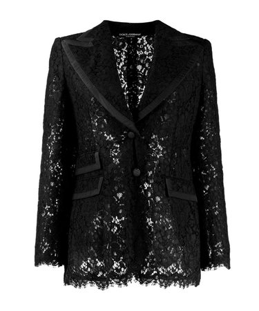 dolce & gabana lace blazer $3,895