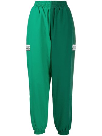 Green Adidas Block Panel Track Pants | Farfetch.com
