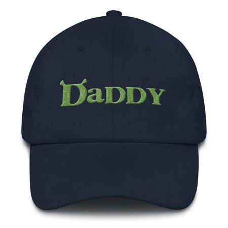 Shrek Daddy Embroidered Ballcap | Etsy