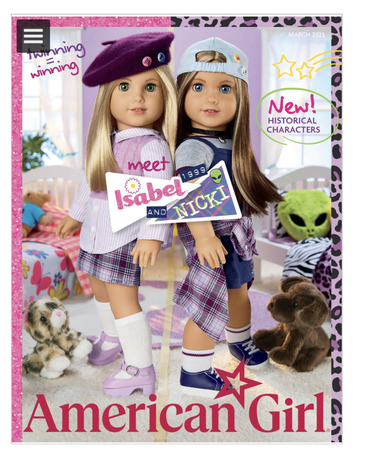 American girl doll magazine