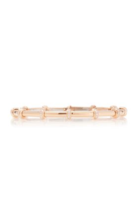 Carly 18k Rose Gold Diamond Bracelet By Sidney Garber | Moda Operandi