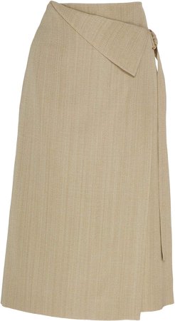 Proenza Schouler Midi Wrap Skirt Size: 0