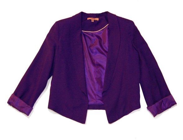 Purple Blazer