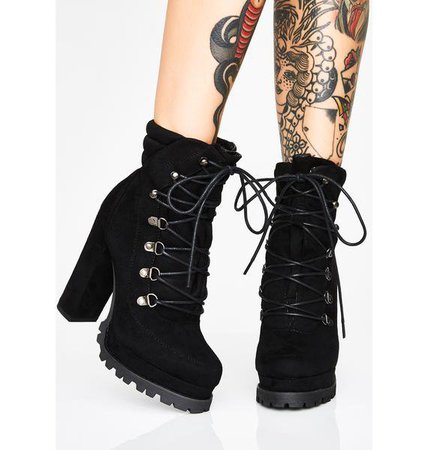Dark Chicago Winds Ankle Boots