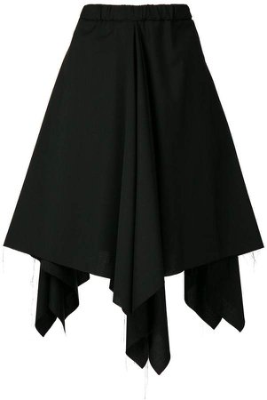 Moohong asymmetric skirt