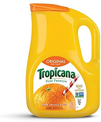 Tropicana, Orange Juice, No Pulp, 89 oz: Amazon.com: Grocery & Gourmet Food