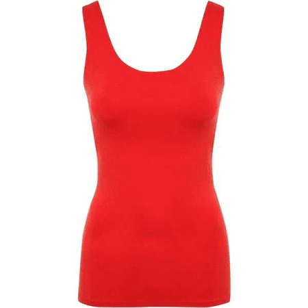 Bright Red Tank Top