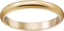 CRB4002300 - 1895 wedding band - Yellow gold - Cartier