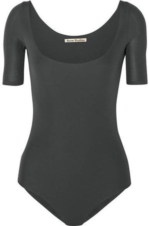 Ellora Stretch-jersey Bodysuit - Black