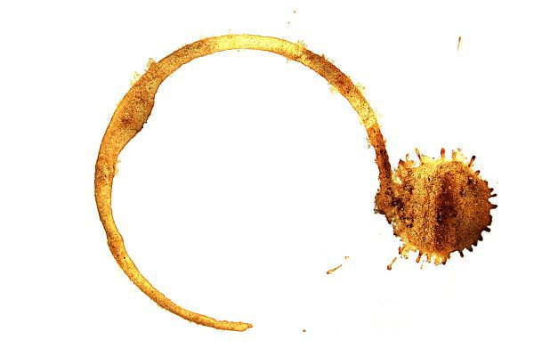 coffee stain