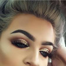 prom makeup gold and maroon looks - Google Search