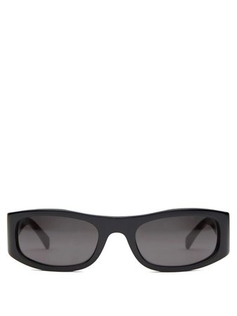 Show rectangular acetate sunglasses | Celine Eyewear | MATCHESFASHION.COM