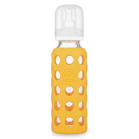 Lifefactory® 9 oz. Glass Baby Bottle with Protective Sleeve | buybuy BABY
