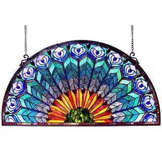 Buy Stained Glass Panels Online at Overstock.com | Our Best Window Treatments Deals