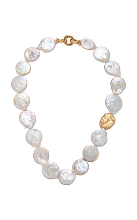 Flat Pearls Necklace by Reliquia | Moda Operandi