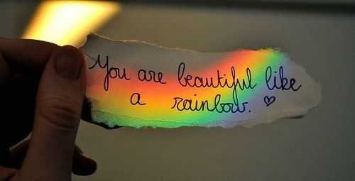 Quote abut rainbow