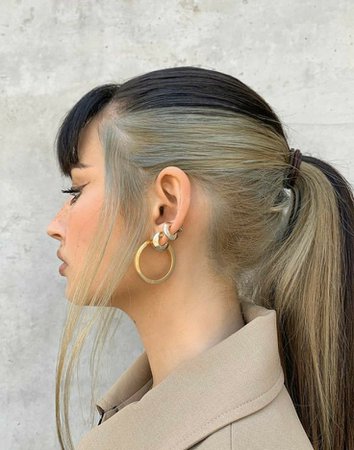 ponytail bangs