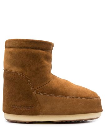 Moon Boot Icon Low Suede Snow Boots - Farfetch