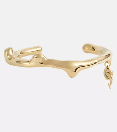 Gold Plated Pendant Cuff Bracelet in Gold - Pucci | Mytheresa