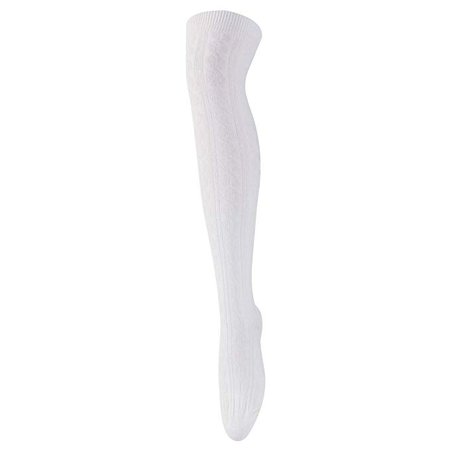 Lovely Annie Women's 4 Pairs Over Knee High Cotton Socks JMYP1024 Size 6-9(Cream) at Amazon Women’s Clothing store