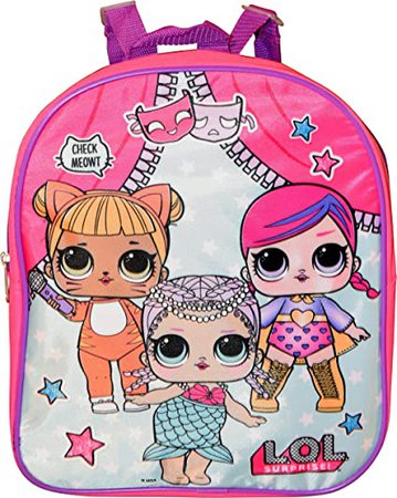 Amazon.com: L.O.L Surprise! Girl's 12" Backpack School Bag: Clothing