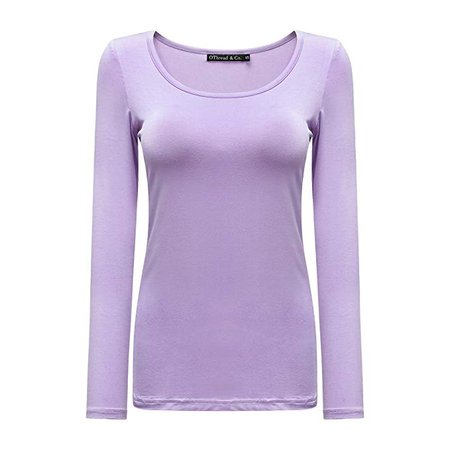 Light-Purple Long-Sleeve Shirt