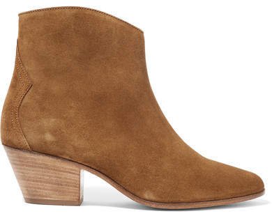 Dacken Suede Ankle Boots - Light brown