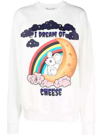 JW Anderson I Dream Of Cheese Sweatshirt - Farfetch