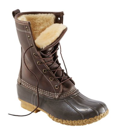 LL Bean Shearling Lined Boots