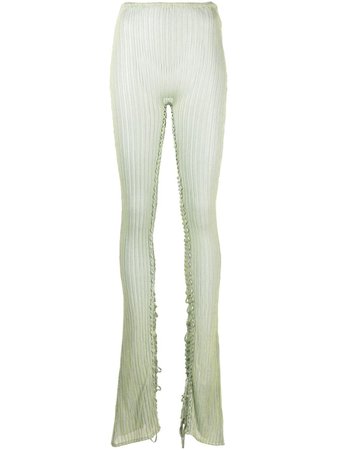 Isa Boulder lace-up Skinny Trousers - Farfetch