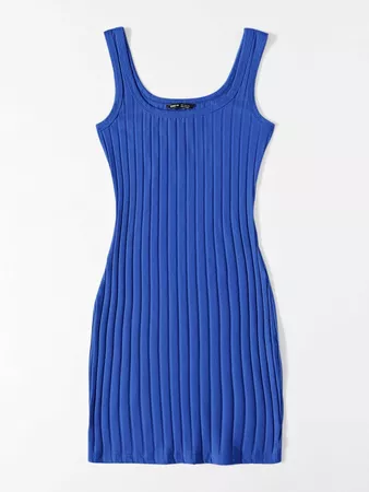 SHEIN Rib-knit Bodycon Dress | SHEIN USA