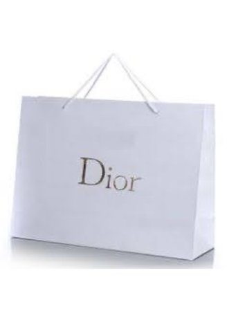 Dior shopping bag French