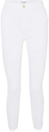 Ali High-rise Skinny Jeans - White
