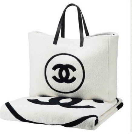 Chanel beach bag