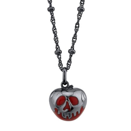 Poison Apple Necklace Disney X RockLove Snow White and the Seven Dwarfs – RockLove Jewelry