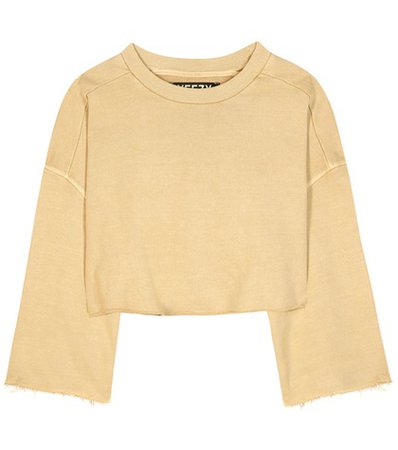 Cropped cotton sweater (SEASON 1)