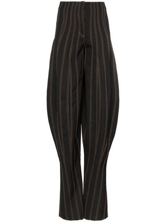 Mugler Relaxed Fit Cocoon Trousers - Farfetch