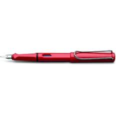 Amazon.com : Lamy Safari Fountain Pen, Red Medium Nib (L16M) : Office Products