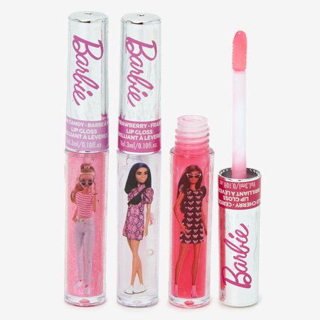 Barbie™ Lip Gloss Set – 3 Pack | Claire's US