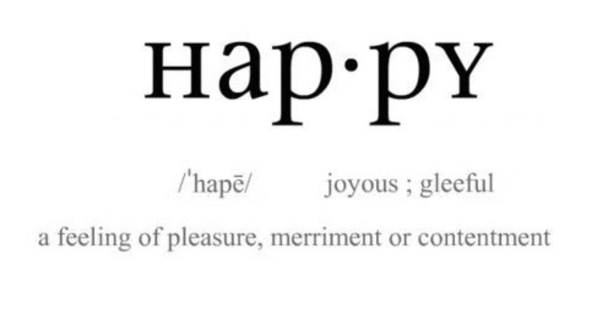 happy definition