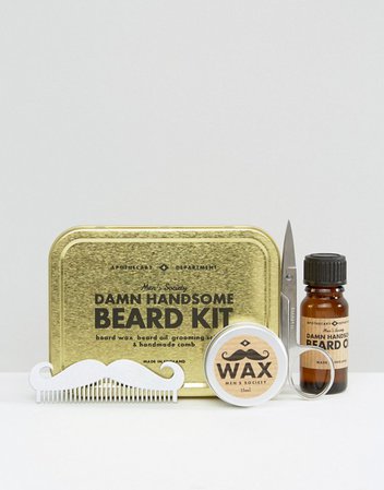 Men's Society Beard Grooming Kit | ASOS